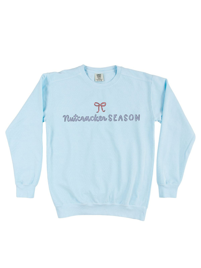The Nutcracker Season Christmas Sweatshirt - Chambray, 6 of 6