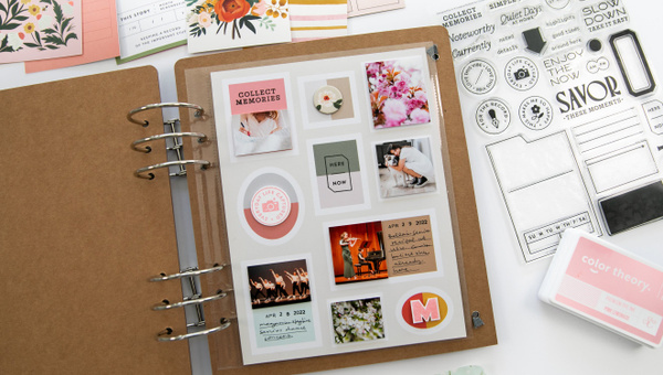 Stamp Set : 6×8 Savor The Moments, 5 of 7