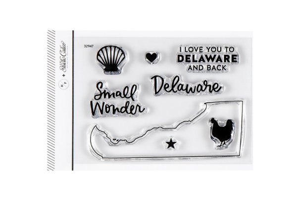 Stamp Set : 3×4 I Love Delaware by Hello Forever, 1 of 1