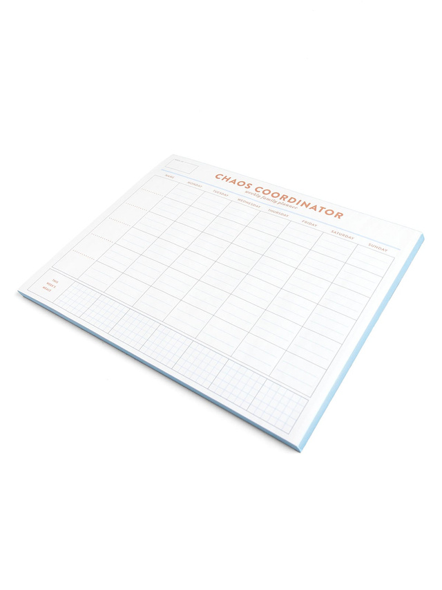 Chaos Coordinator Family Planner 8.5×11 Notepad, 2 of 3