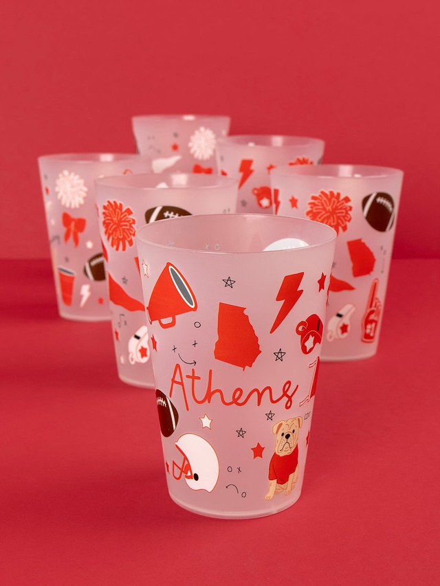 Athens Football Game Day 16oz Stadium Cups, 1 of 3