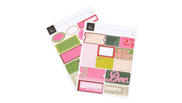 Jolly Holiday 6×8 Label Sticker, 1 of 2