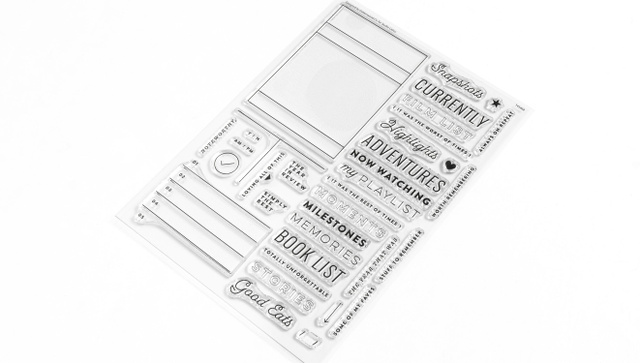 Stamp Set : 6×8 Highlights, 2 of 8