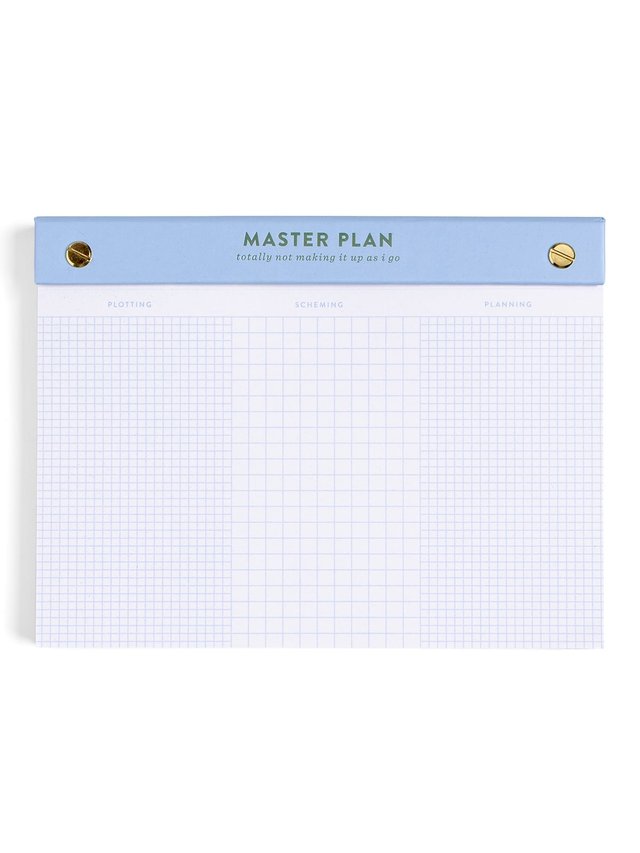 Master Plan 6×8 Notepad, 1 of 2