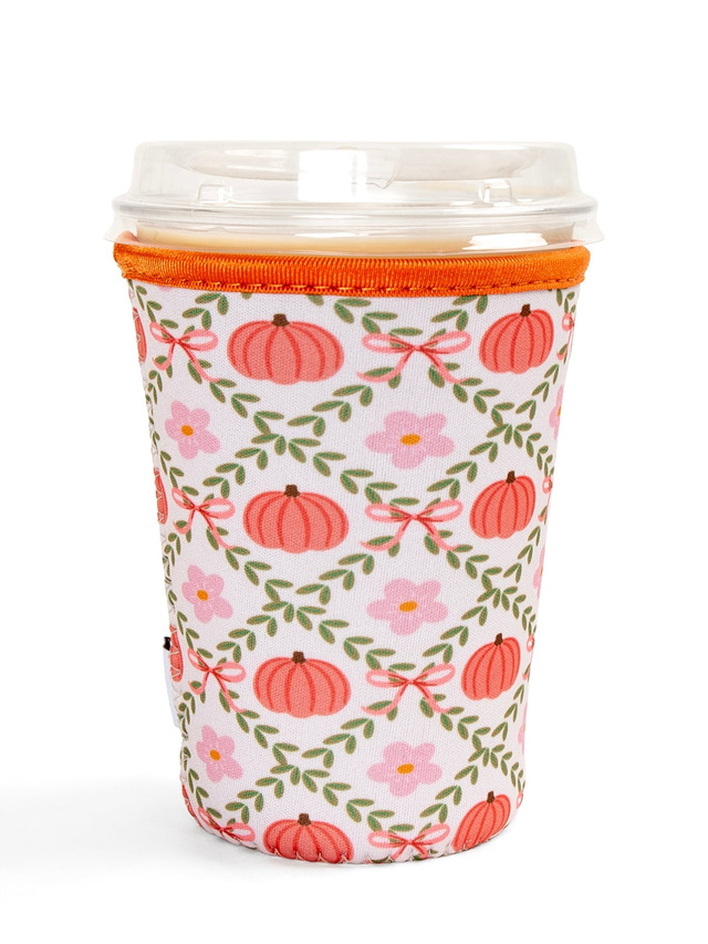 Pumpkins & Florals Fall Drink Sleeve, 5 of 5