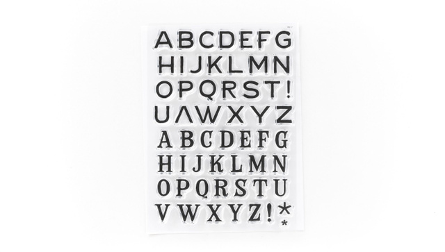 Alphas Are Awesome #37 6×8 Stamp Set, 1 of 2