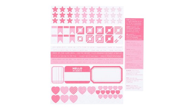Color Collective Mini Sticker Booklet - Electra, 1 of 2