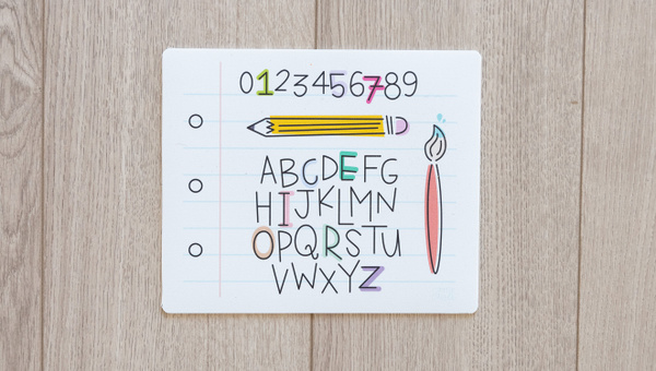 ABC 123 Mouse Pad, 2 of 2