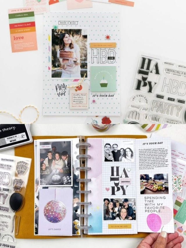 Stamp Set : 6×8 Happy Birthday, 3 of 4