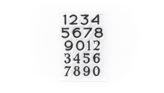Numbers Are Awesome #16 4×6 Stamp Set, 1 of 2