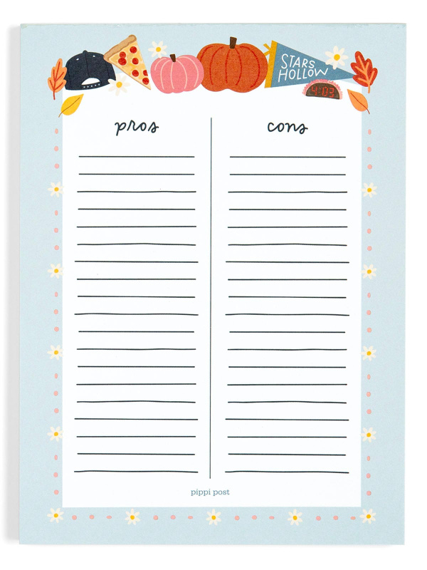 Pros & Cons Stars Hollow 6×8 Notepad, 6 of 7