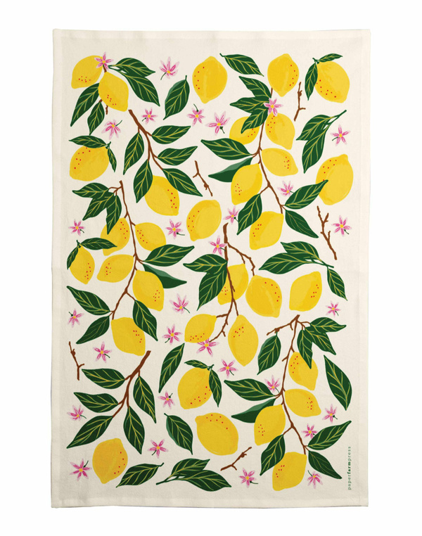 Lemon Grove Tea Towel, 3 of 6