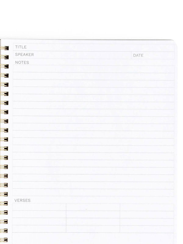 Olive Bible Study Spiral Notebook with Reference Maps, 5 of 9