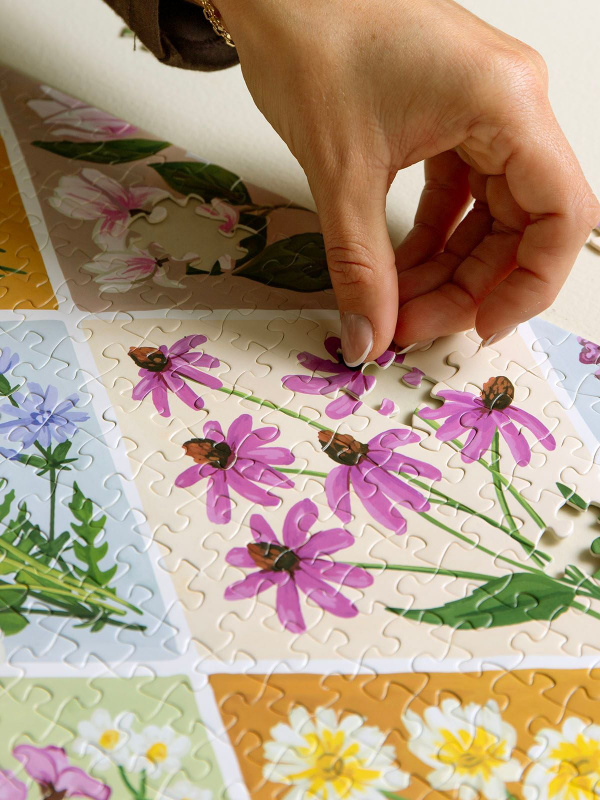 Vintage Blooms - 1,000 Piece Floral Jigsaw Puzzle, 5 of 9