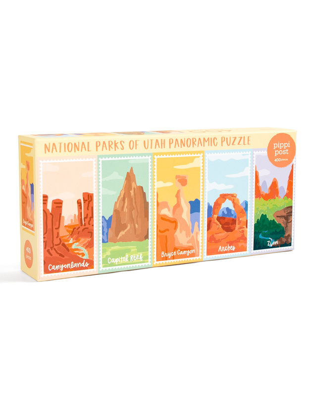 National Parks Of Utah - 400 Piece Panoramic Jigsaw Puzzle, 1 of 8