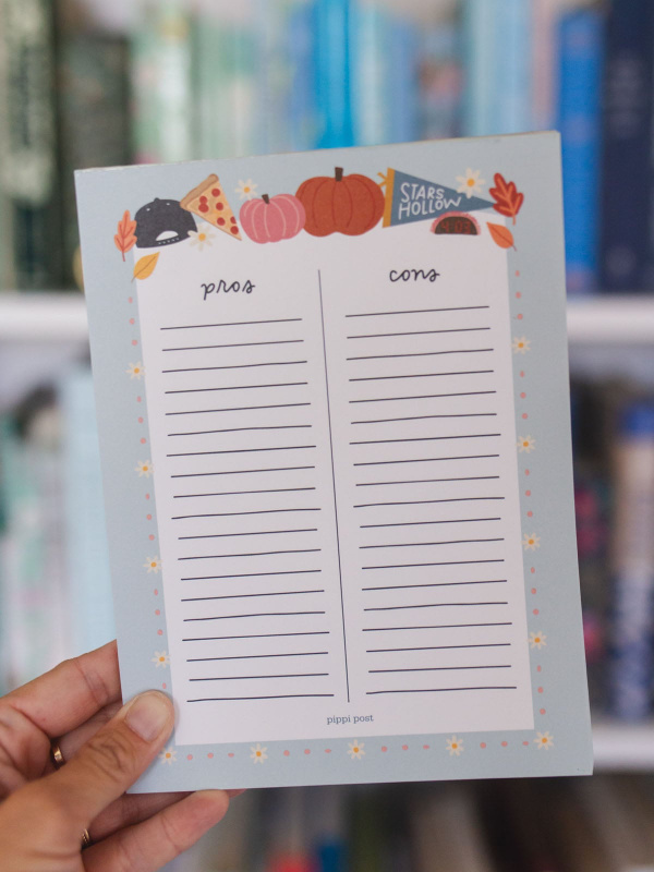 Pros & Cons Stars Hollow 6×8 Notepad, 4 of 7