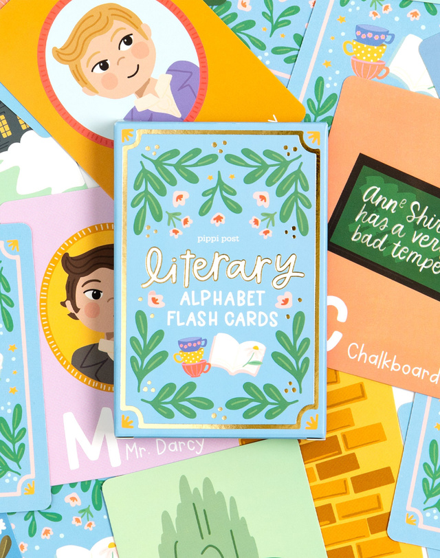 Literary Favorites Educational Alphabet Flash Cards, 7 of 7