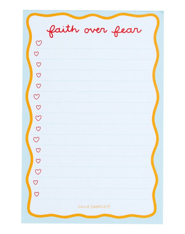 Faith Over Fear Notepad, 1 of 6