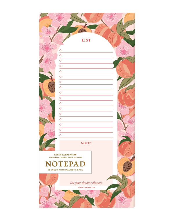 Peach Blossom Notepad, 1 of 3