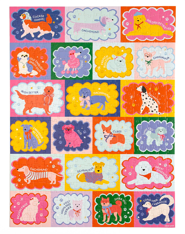 Dapper Dogs - 500 Piece Jigsaw Puzzle, 7 of 8