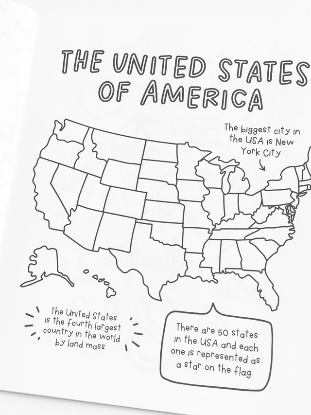 USA Coloring Book, 3 of 4