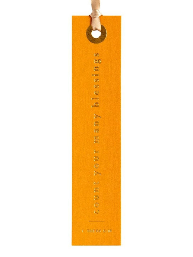 Count Your Many Blessings Scripture Bookmark, 2 of 2
