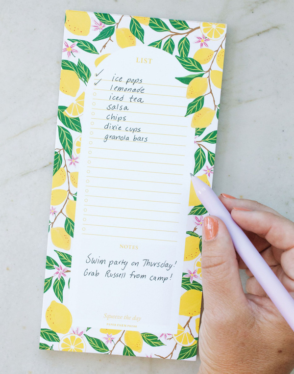 Lemon Grove Notepad, 3 of 3