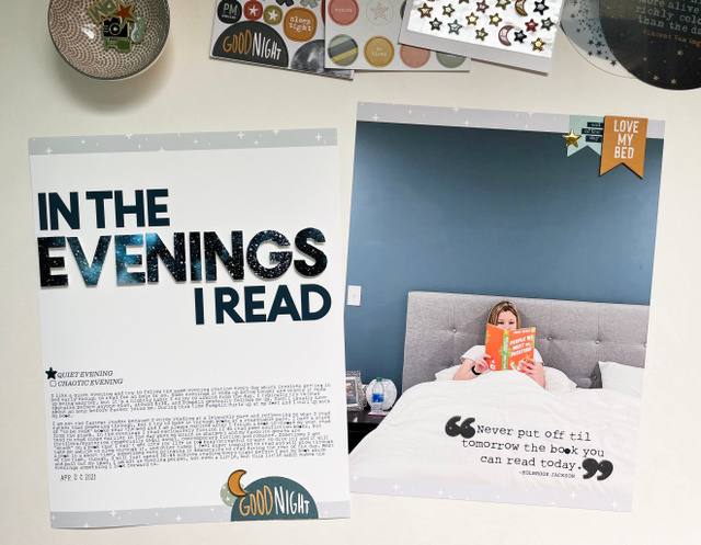 Evenings I Read, 1 of 3