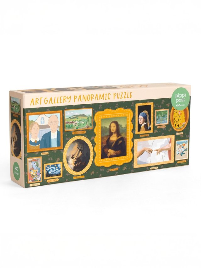 Famous Works of Art - 400 Piece Panoramic Jigsaw Puzzle, 1 of 5