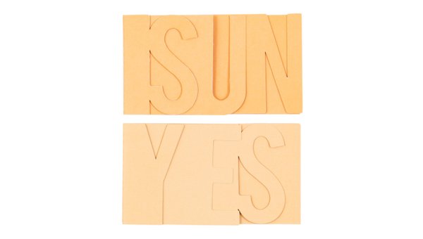 Color Collective Word Stacks - Sunny, 1 of 3