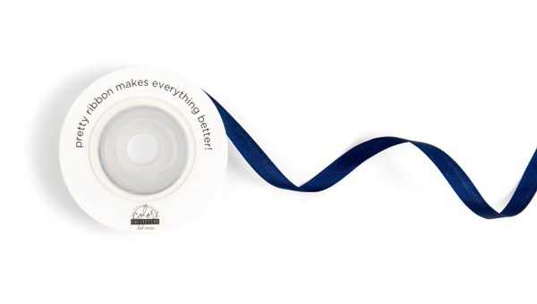 Color Collective 1/4" Ribbon - Navy, 1 of 1