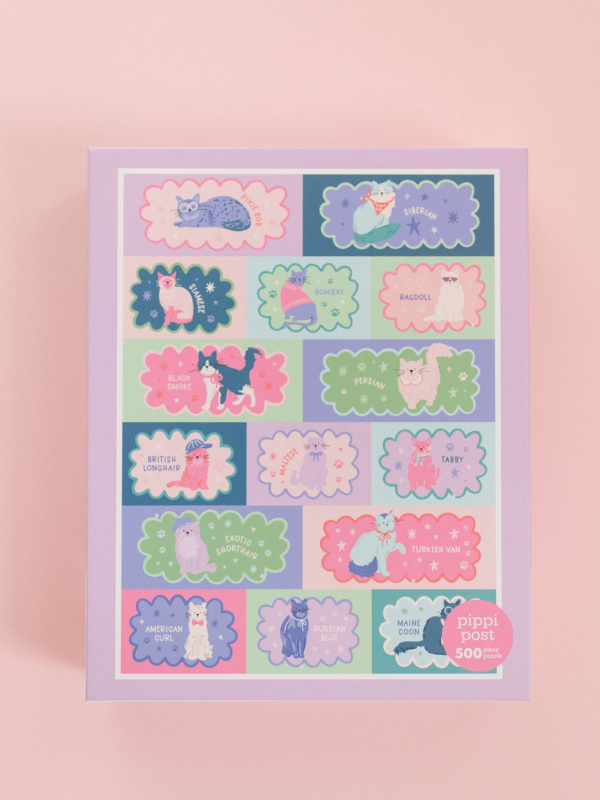 Cool Cats - 500 Piece Jigsaw Puzzle, 4 of 9