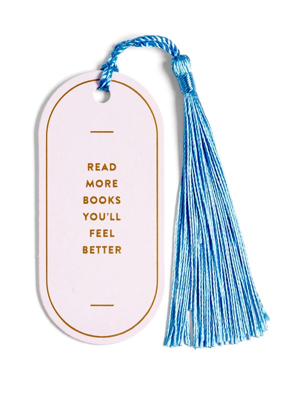 Read More Books Vegan Leather Bookmark, 1 of 3