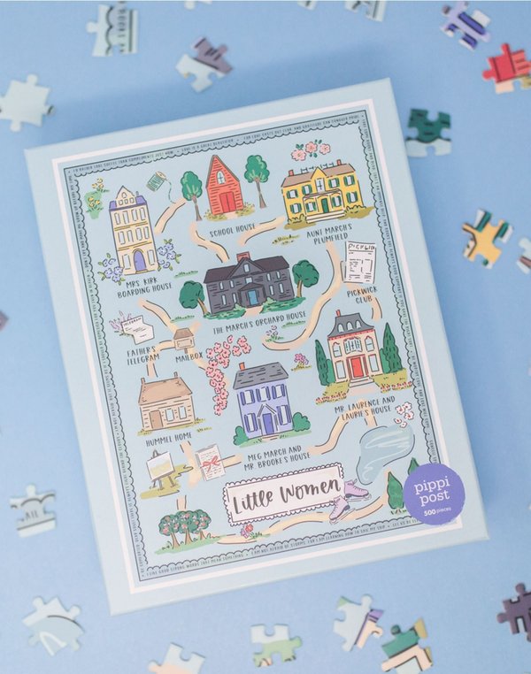 Little Women Map - 500 Piece Jigsaw Puzzle, 3 of 8