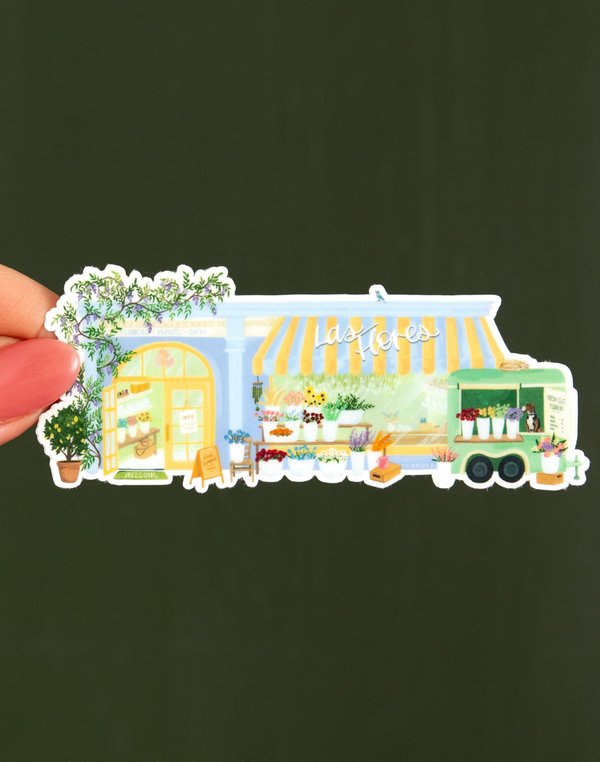 Flower Shop Decal Sticker, 2 of 2
