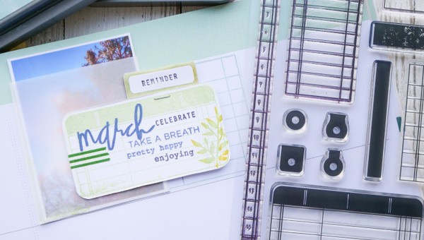 Stamp Set : 6×8 Charts and Grids, 3 of 6