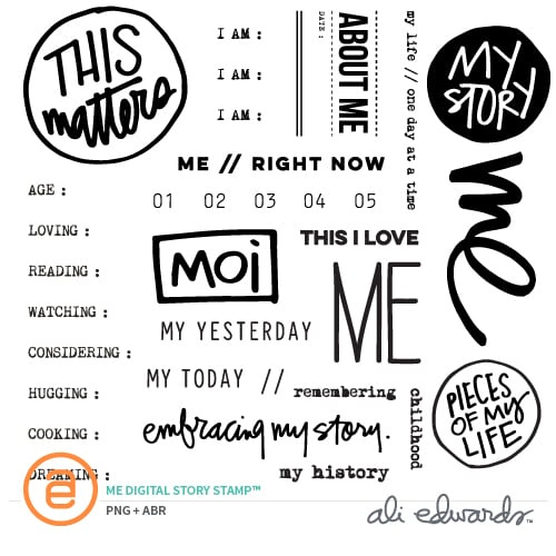 Me Digital Story Stamp™, 1 of 1
