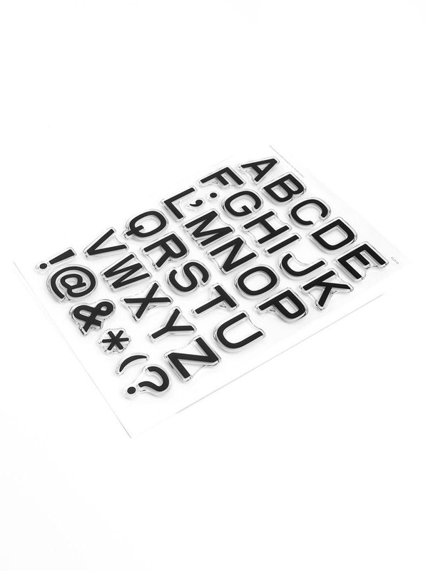 Stamp Set : 6×8 Wren Alphabet, 2 of 4