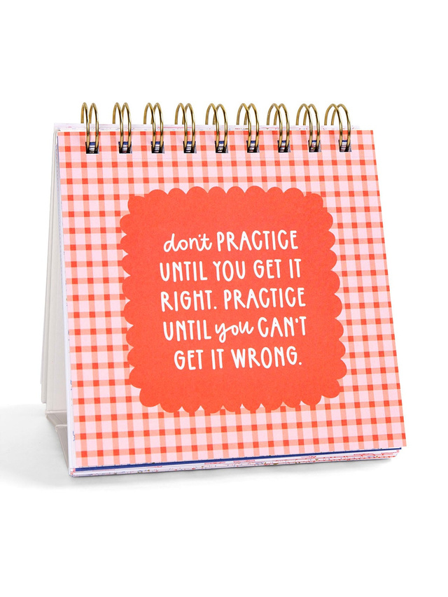 52 Weeks of Encouragement for Dancers - Desk Flip Calendar, 5 of 6