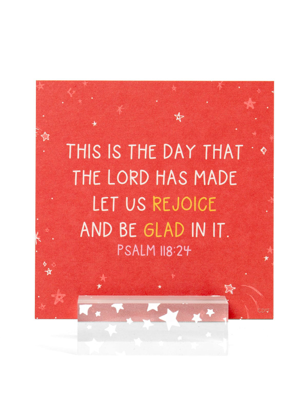 Verse for Joy – Bible Verse Card Set + Display Stand, 4 of 6