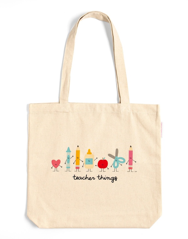 School Supplies Teacher Things Tote Bag, 1 of 1