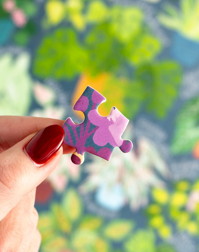 Houseplant Jungle - 500 Piece Jigsaw Puzzle, 3 of 7