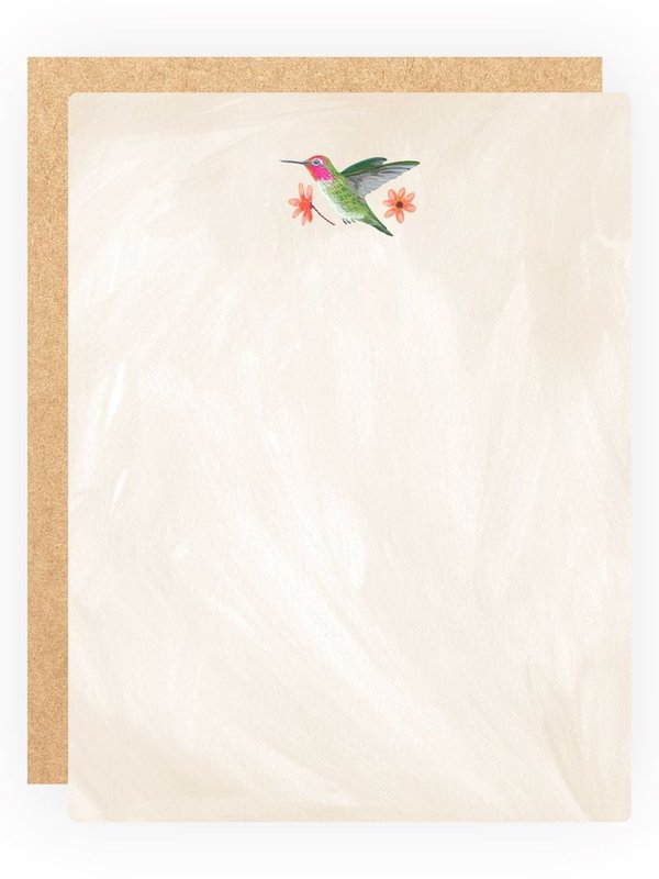 Feathered Friends Birds & Florals Flat Note Set, 5 of 8