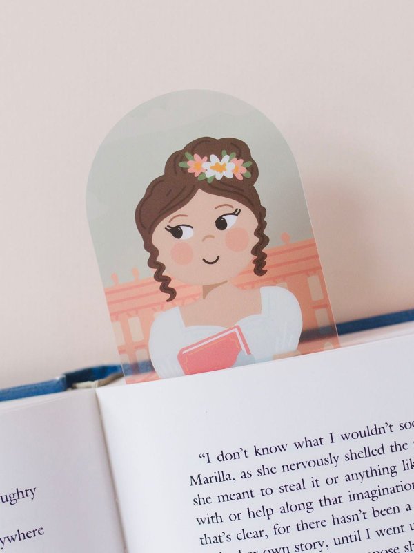 Pride and Prejudice Elizabeth Bennet Transparent Bookmark, 2 of 3