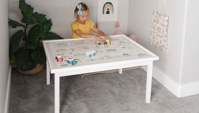 Table Top Modern City Play Mat, 6 of 8