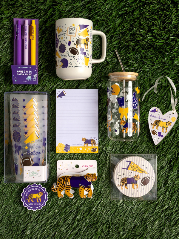 Baton Rouge Football Game Day Mascot Decal Sticker, 4 of 4