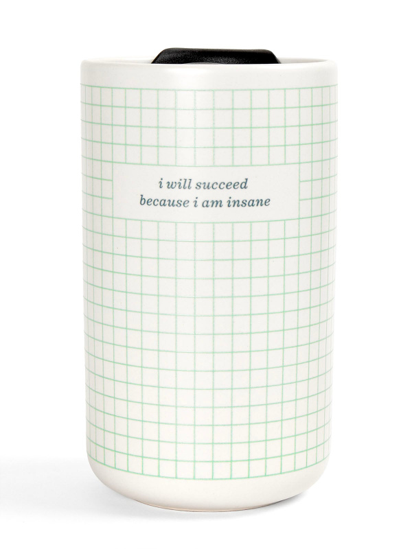 I Will Succeed Travel Ceramic Coffee Mug, 1 of 1