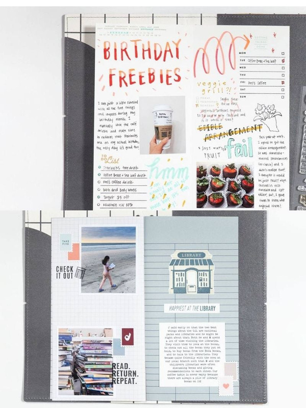 Stamp Set : 4×6 Library by Goldenwood Co, 3 of 4