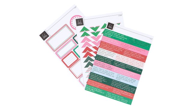 Candy Cane Lane Sticker Sheets, 1 of 2