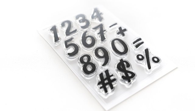 Numbers Are Awesome #17 4×6 Stamp Set, 2 of 2